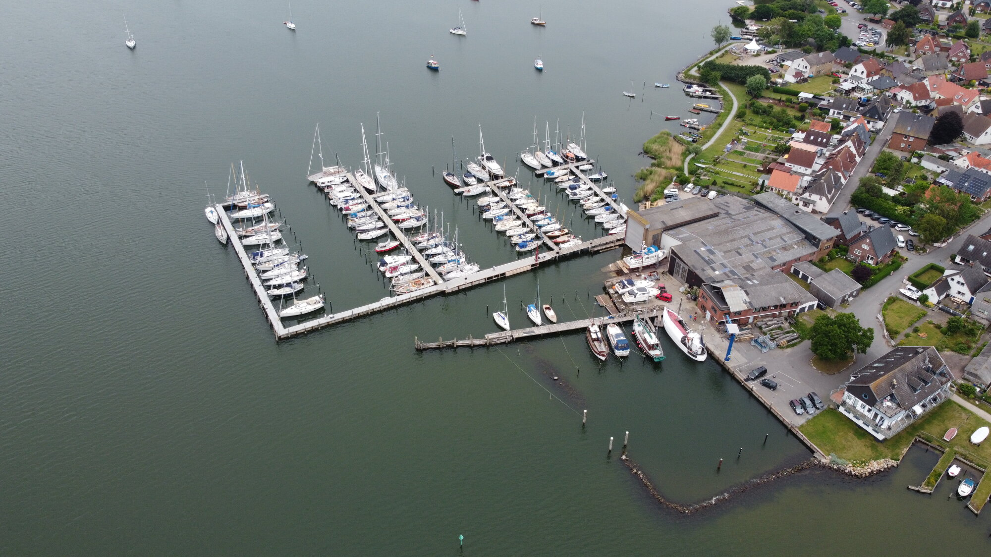 Marina, Bootswerft-Modersitzki